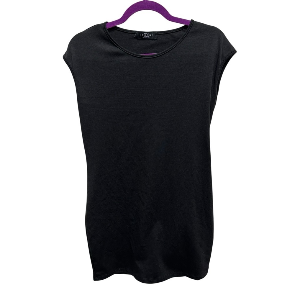 Made by Johnny women’s basic black sheath dress size large